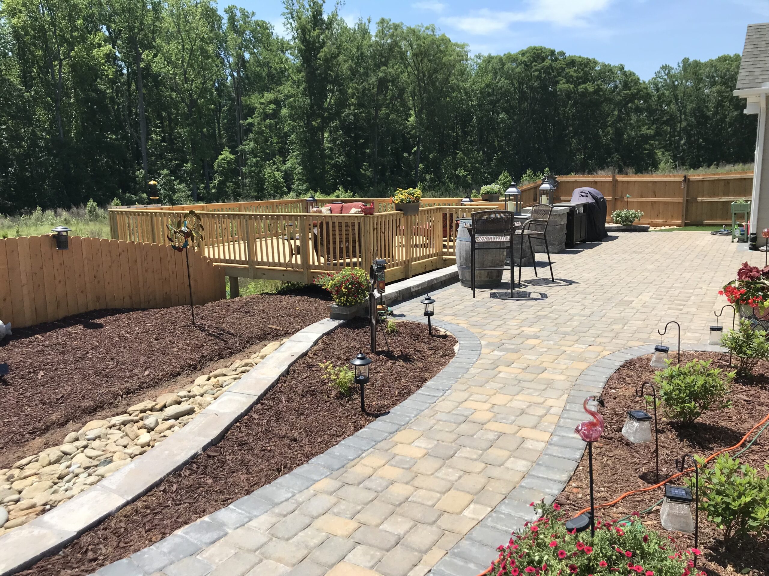 hardscaping, pavers, outdoor living